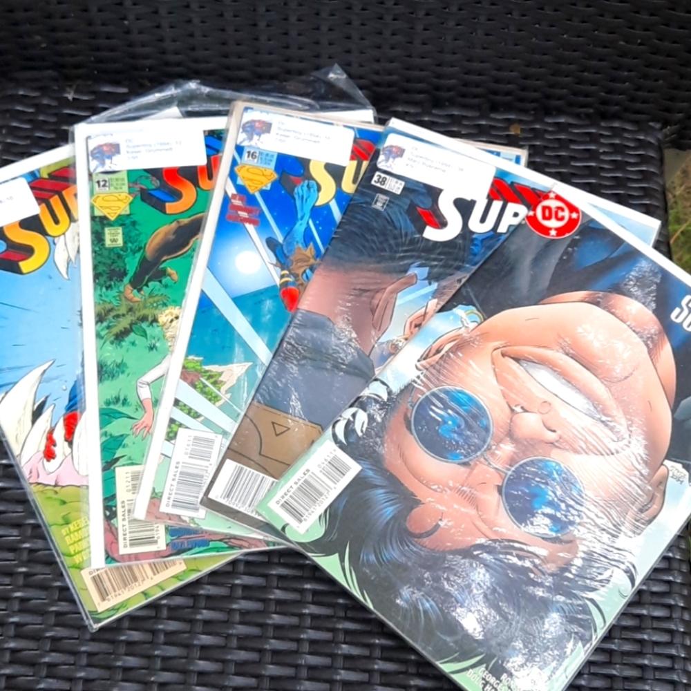 Superboy Comics 10, 12, 16, 38, 46